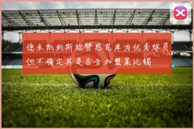 德米凯利斯称赞恩昆库为优秀球员但不确定其是否会加盟莱比锡
